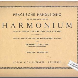 Practische handleiding tot het bespelen van het harmonium