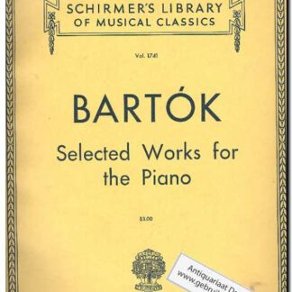 Selected Works for the Piano