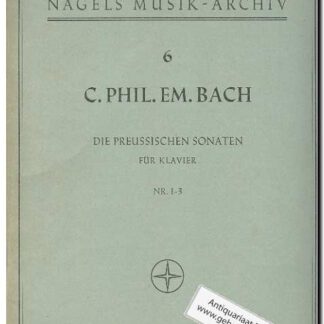Drei preussischen Sonaten nr. 1-3