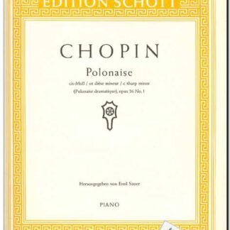 polonaise cis-moll op.26 no.1
