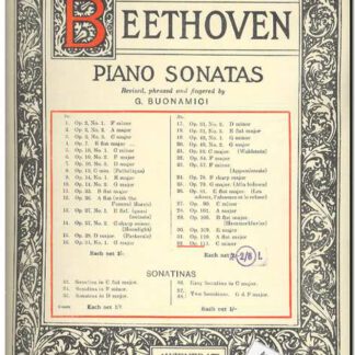Sonate in C op.111