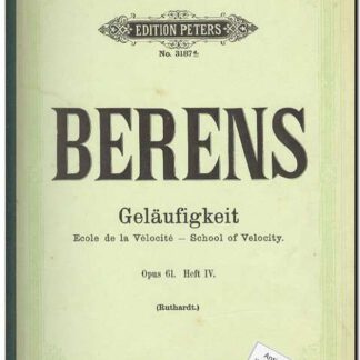 Geläufigkeit Op. 61 Heft IV