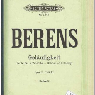 Geläufigkeit Op. 61 Heft III