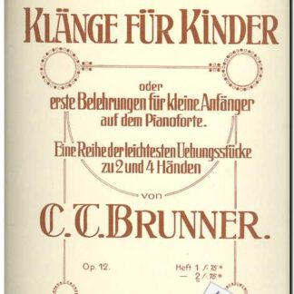 Klänge für Kinder Op 12 Heft 2