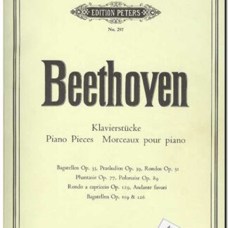 Klavierstücke Op 33, 39, 51, 77, 89, 129, 119 en 126