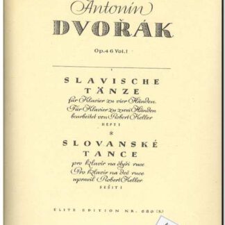 Slavische Tänze Op 46,1