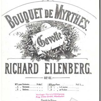 Bourget the Myrthes Op 61