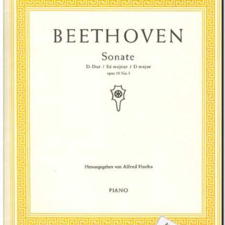 Sonate D-Major Op 10,3