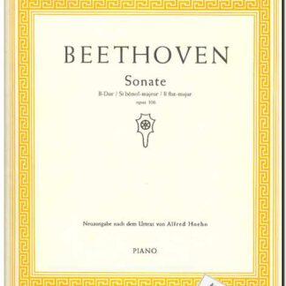 Sonate B-Dur (B-Major) Op 106