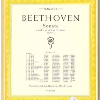 Sonate C-Minor Op 111
