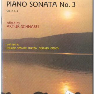 Piano Sonata no. 3 Op 2,3