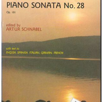 Piano Sonata no. 28 Op 101
