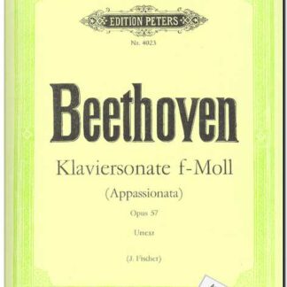 Klaviersonate F-moll (Appasionata) Op 57