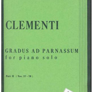 Gradus ad Parnassum Part II (Nos. 37-70)