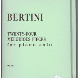 Twenty-four melodious pieces for piano solo Op 101