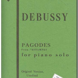 Pagodes from "Estampes" for piano solo