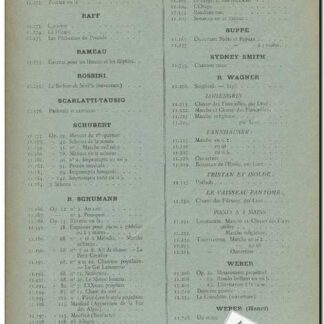 Les Bonnes Traditions de Pianiste