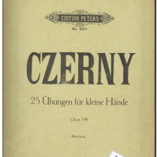 25 Ubungen fur kleine Hande Op 748
