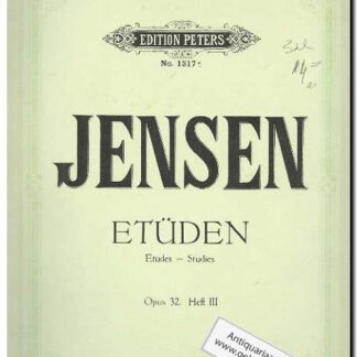 Etuden opus 32 Heft 3