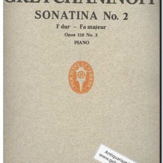 Sonatina no. 2 op.110