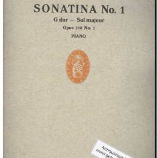 sonatina 1 op. 110 no. 1