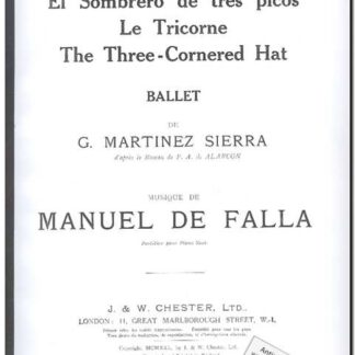 El sombrero & Le tricorne & The Three-Cornered Hat