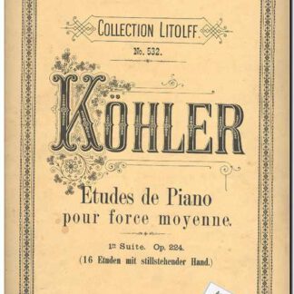 16 Etudes opus 224