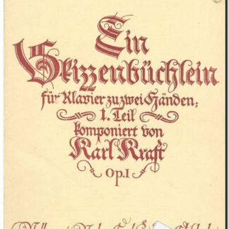 Ein Skizzenbuchlein opus 2 heft 1