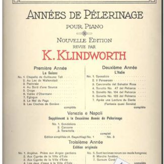 Annees de Pelerinage