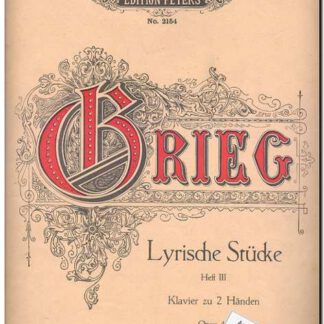 Lyrische Stücke Heft III Op. 43