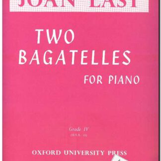 Two bagatelles for piano