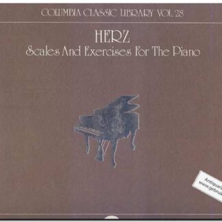 Scales and exercises for the piano