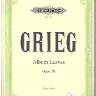 Album Leaves Op 28