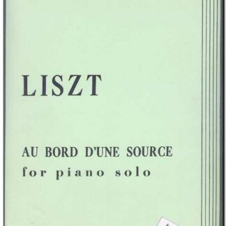 Au bord d'une source for piano solo