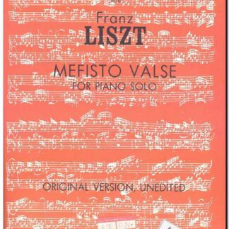Mefisto valse for piano solo