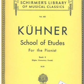 School of etudes for the pianist Book II