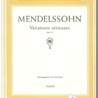 Variations serieuses op.54