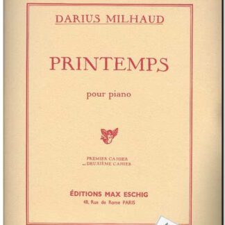 Printemps pour piano