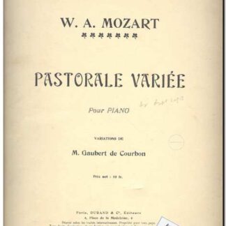 Pastorale Variee