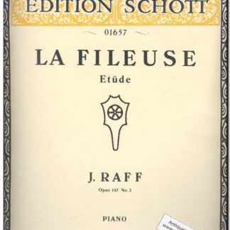 La Fileuse Op. 157 No. 2