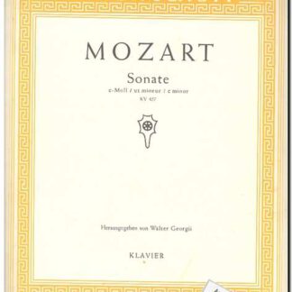 Sonate C-moll KV 457
