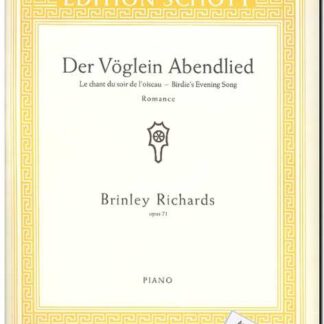 Der Voglein Abendlied Op 71