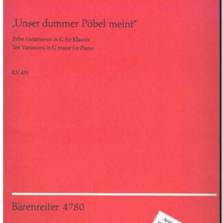 Unser dummer Pobel meint KV 455