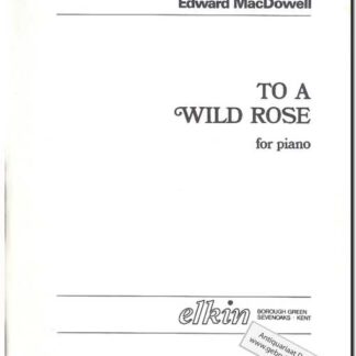 To a wild rose for piano