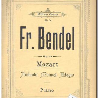 Andante, Menuet, Adagio