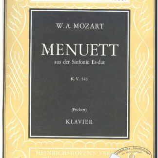Menuett aus der Symphonie Es-Dur KV 543