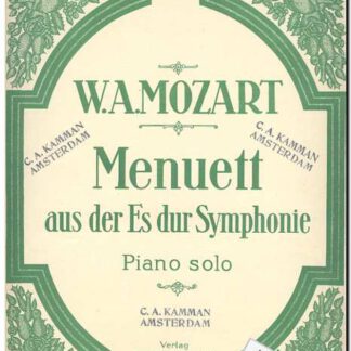 Menuett aus der Symphonie Es-Dur KV 543