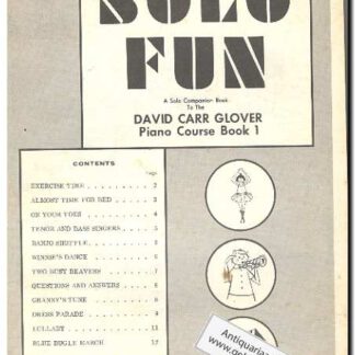 Solo fun Piano course Book 1