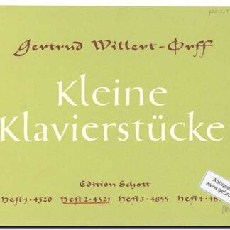Kleine klavierstucke heft 2