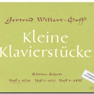 Kleine klavierstucke heft 1